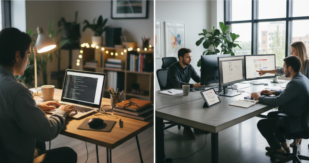 Imagem sobre Freelancer ou Agência Web: Quem Devo Escolher para Criar o Site da Minha Empresa?
